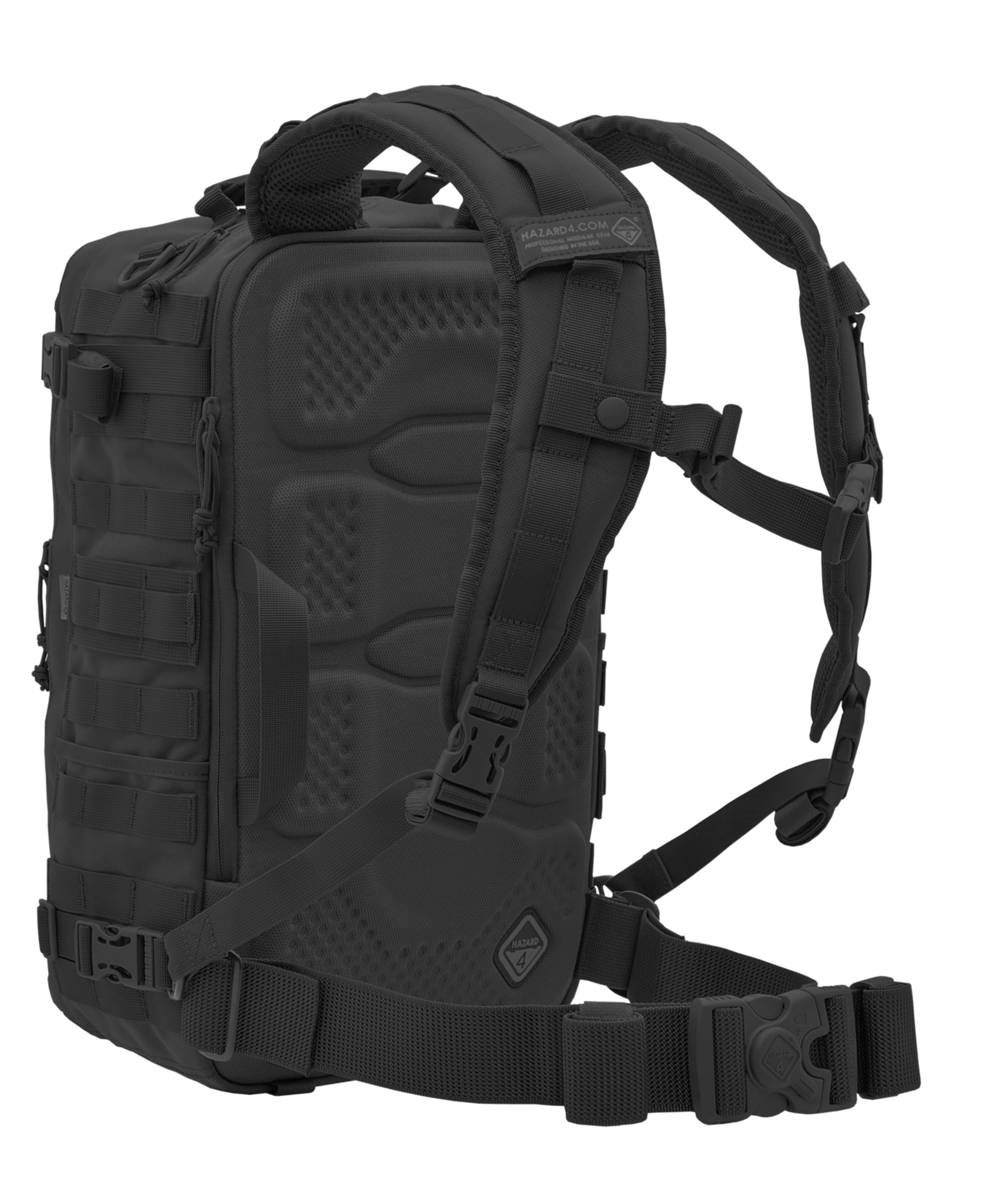Hazard 4 Second Front Backpack Black
